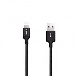 USB кабель Hoco Lightning X14 Times Speed 2.4A 2.0m Black